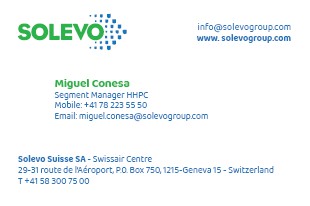 recto Solevo Business Card